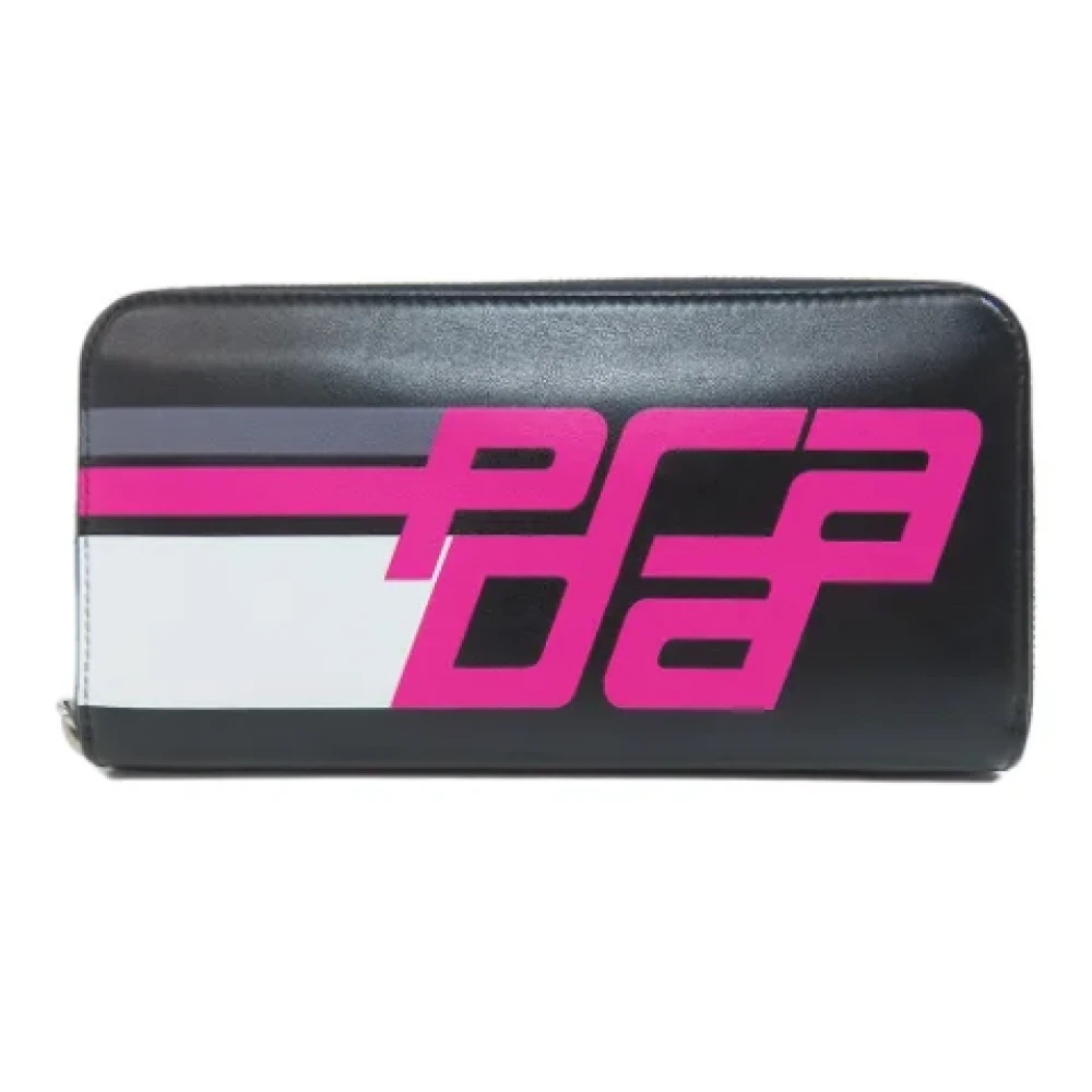 Prada Vintage Pre-owned Leather wallets Multicolor Dames