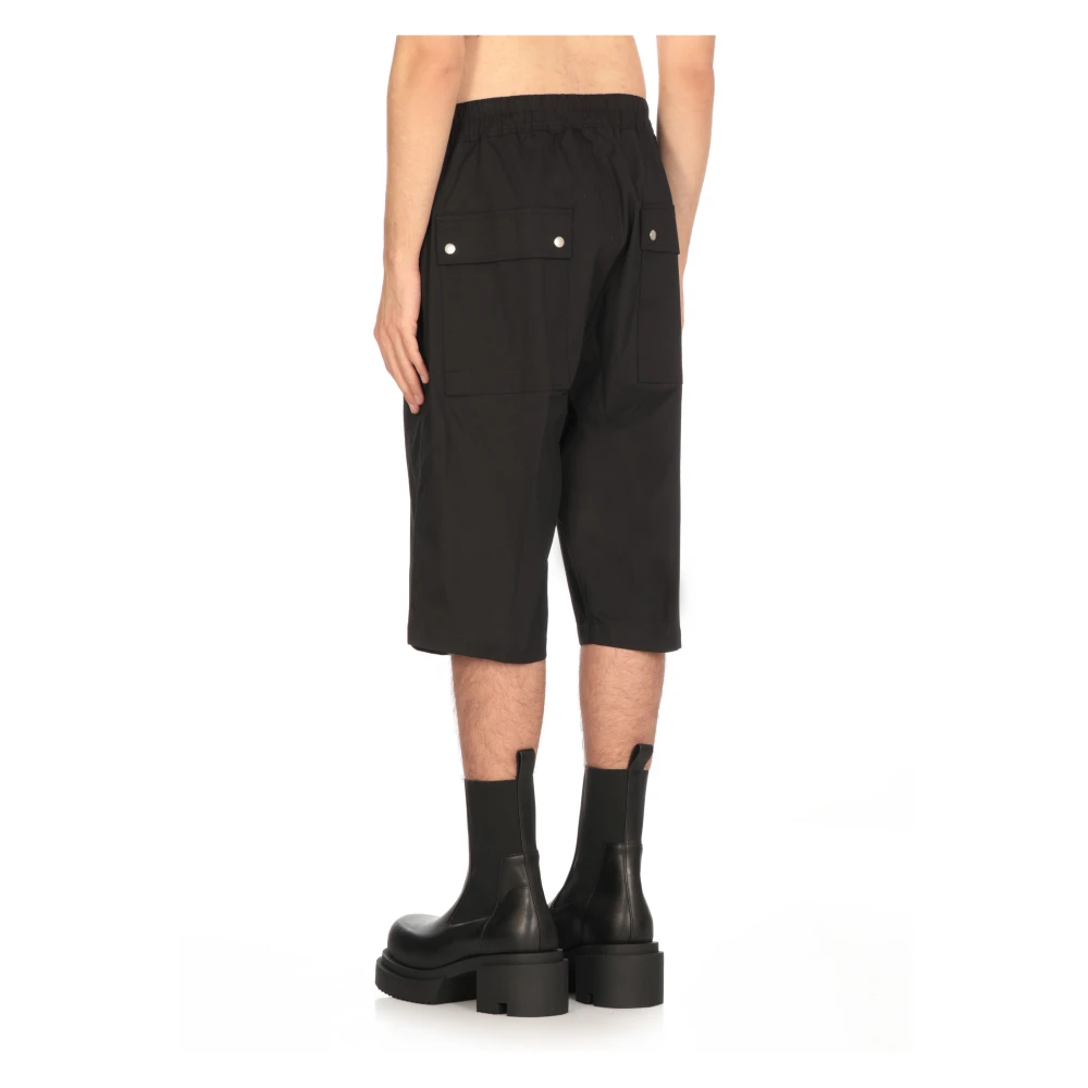 Rick Owens Bela Pods shorts Black Heren