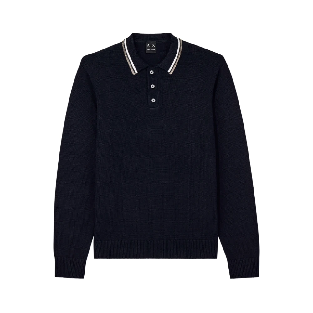 Armani Exchange Uomo Blu Maglie, S, New, - Immagine 3