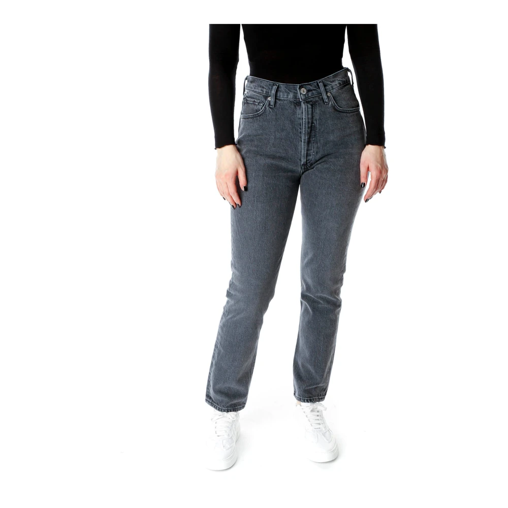 Citizens Of Humanity Women's Gray Charlotte Slim-Fit Jeans - Slim Fit Jeans - W29 - Jeans