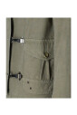 veste-en-coton-vert-avec-fermeture-cachee