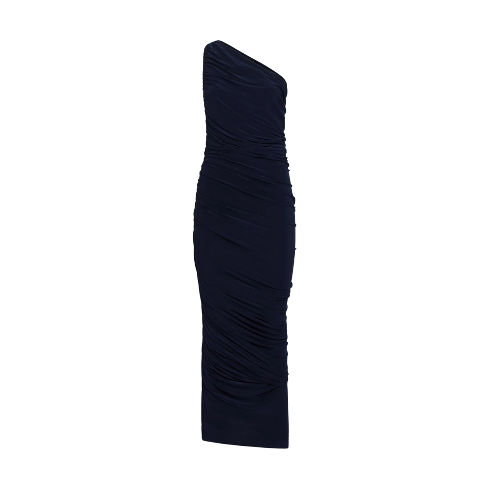 Norma Kamali Stijlvolle Jurken Assortiment Blue Dames
