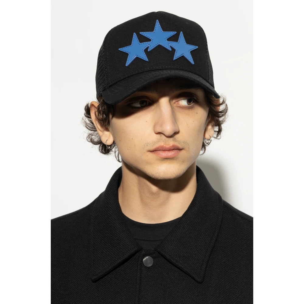 Amiri Baseball Cap Black Heren