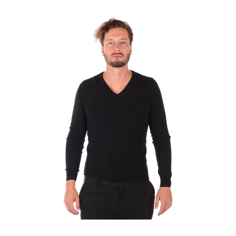 Knitwear > V-neck Knitwear - - Daniele Alessandrini - Modalova