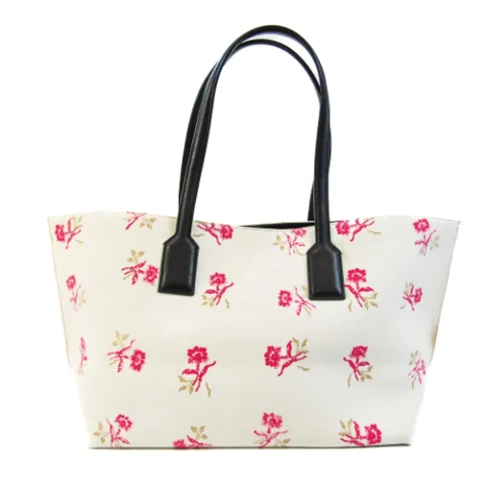 Loewe Pre-owned Canvas totes White Dames