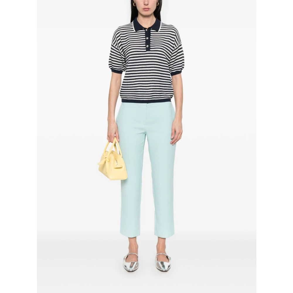 Twinset Blauwe Broek met Zakken Blue Dames