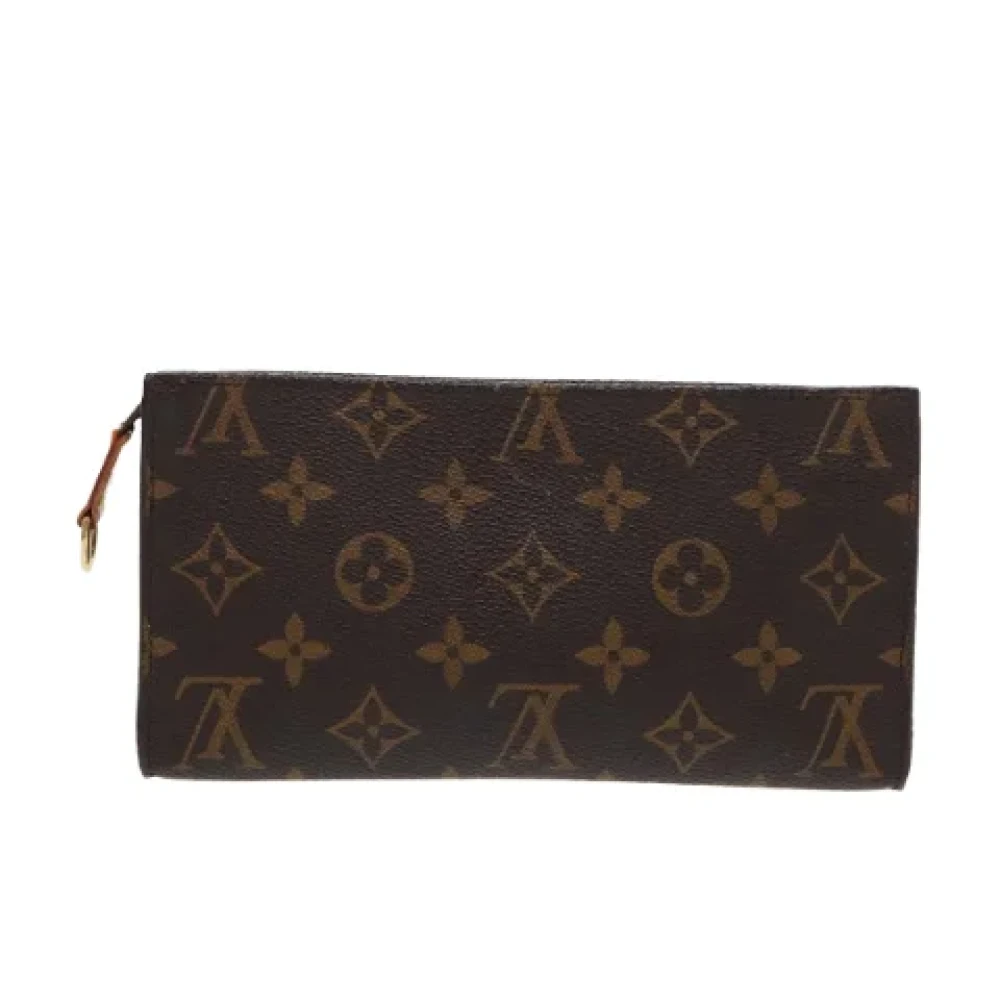 Louis Vuitton Vintage Pre-owned Canvas pouches Brown Dames