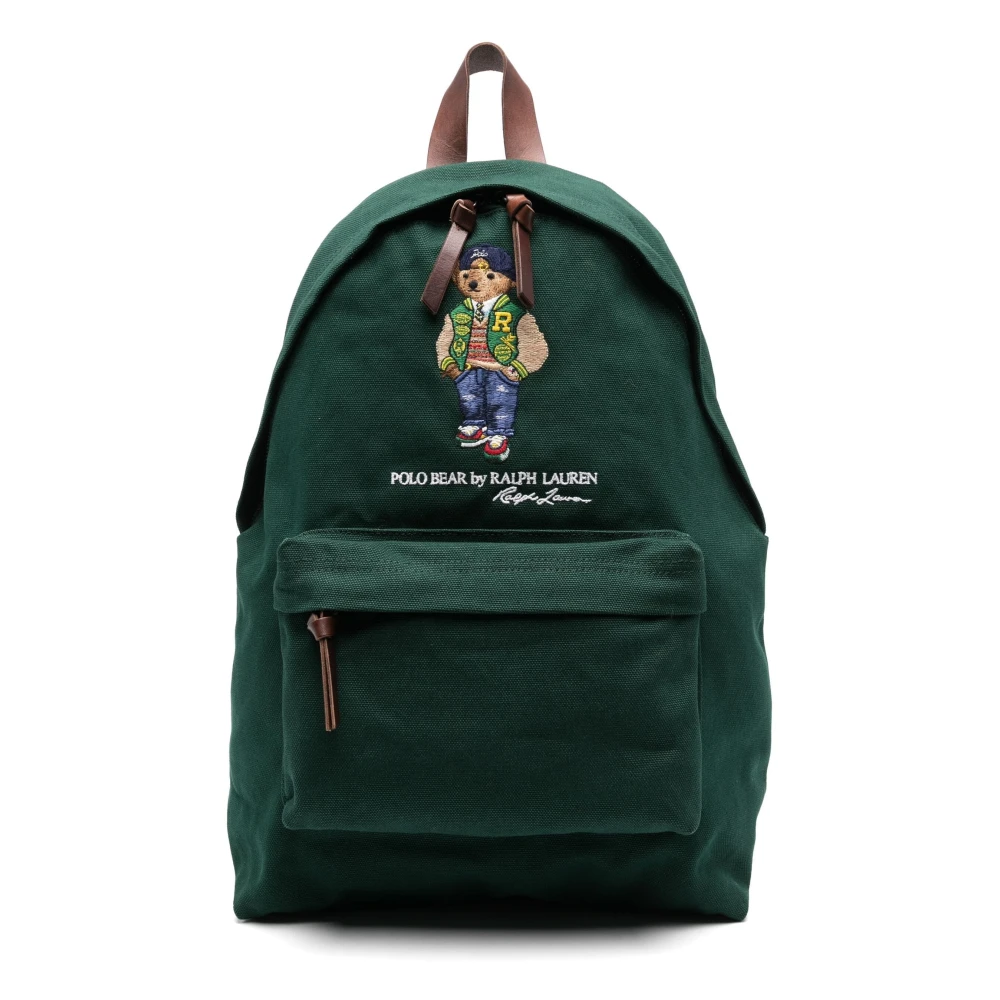 Polo Ralph Lauren Groene Katoenen Casual Rugzak Green Heren