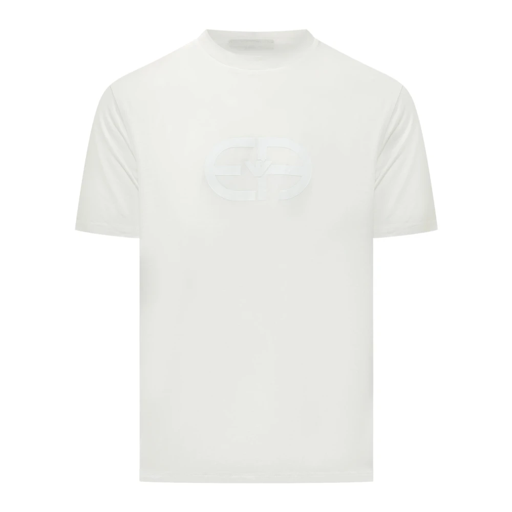 Emporio Armani Men's Cotton T-Shirt - White - L - Image 3