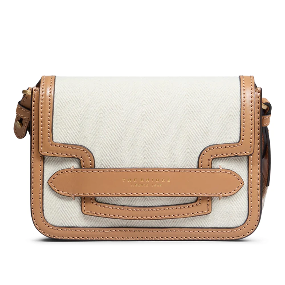The Bridge Stijlvolle Crossbody Tas White Dames