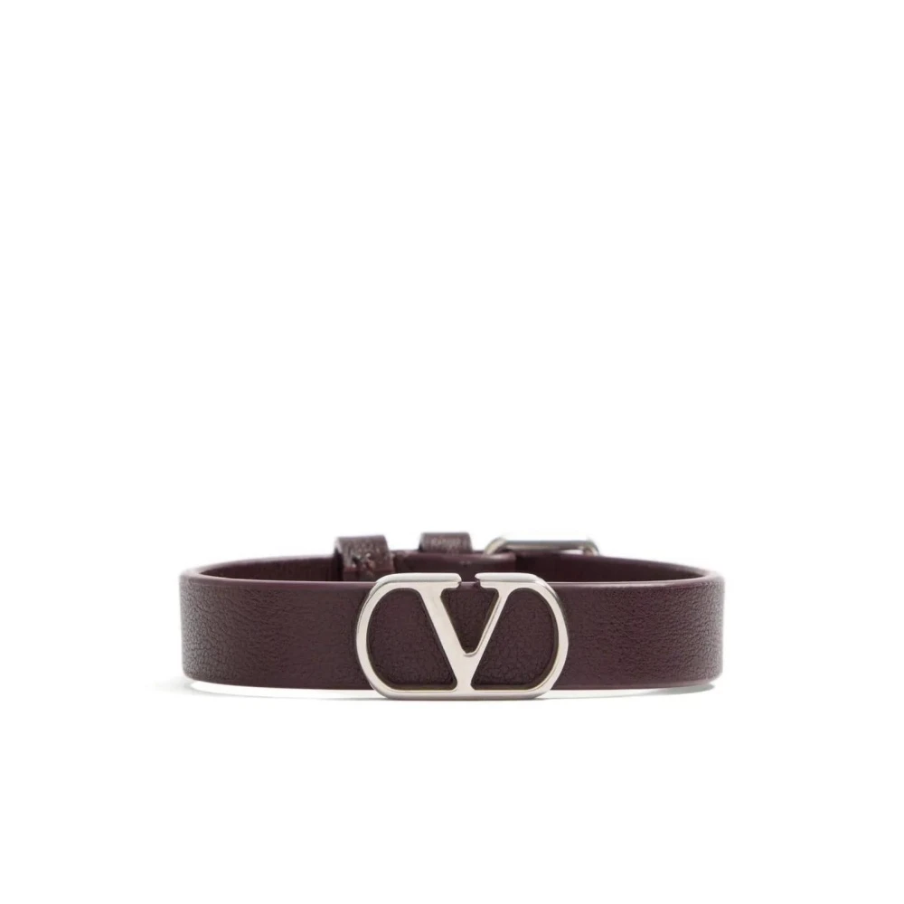 Valentino Brown Bracelets, Male, One Size, Rockstud Bracelet