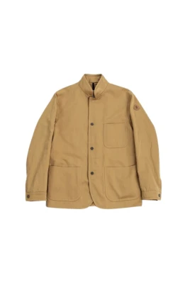 Beige Overskjorta i Bomull och Linne