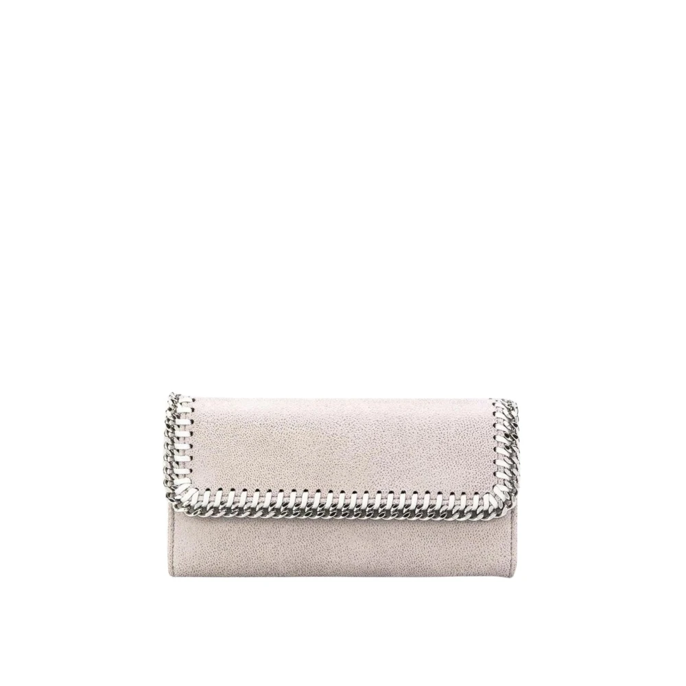 Stella Mccartney Women's Gray Falabella Zip Continental Wallet