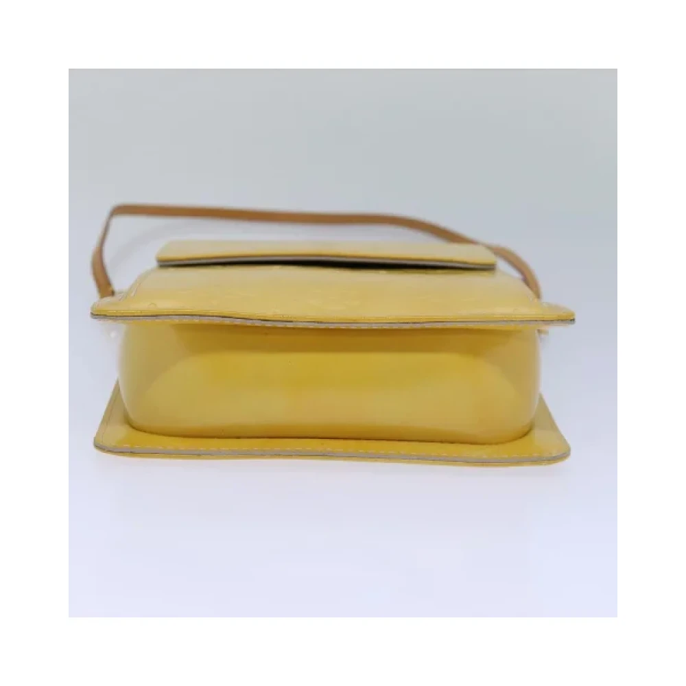 Louis Vuitton Vintage Pre-owned Leather louis-vuitton-bags Yellow Dames