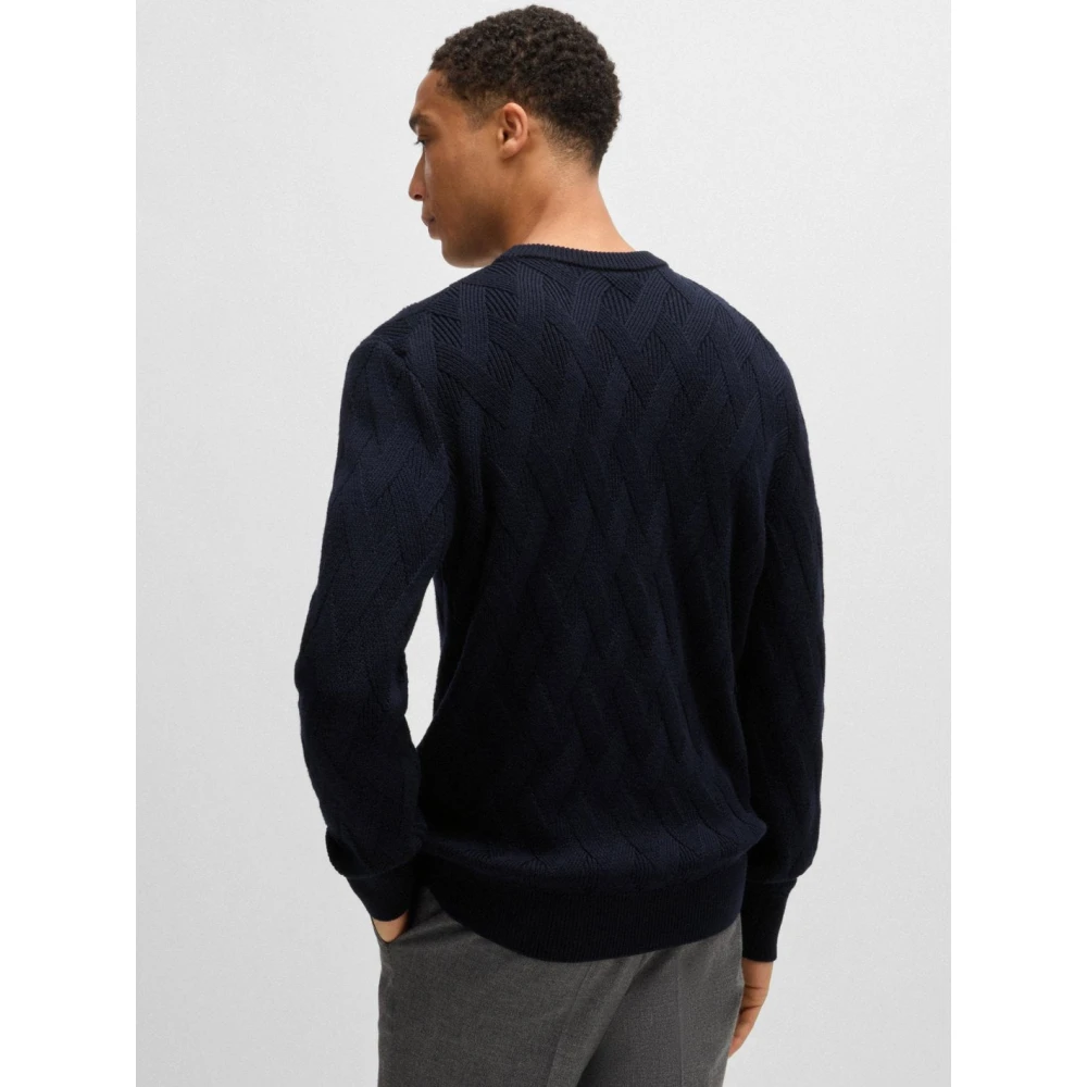 Boss Gevlochten Coltrui Blue Heren