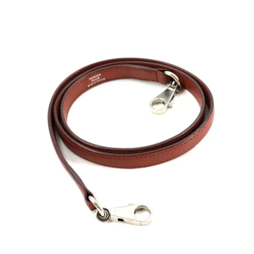 Hermès Vintage Pre-owned Leather belts Brown Dames