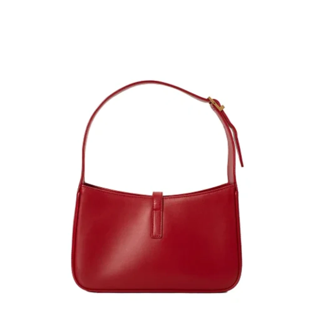 Yves Saint Laurent Vintage Pre-owned Leather handbags Red Dames