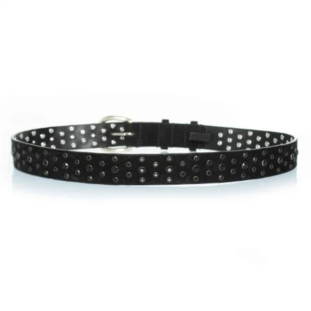 Isabel Marant Pre-owned Leather belts Black Dames