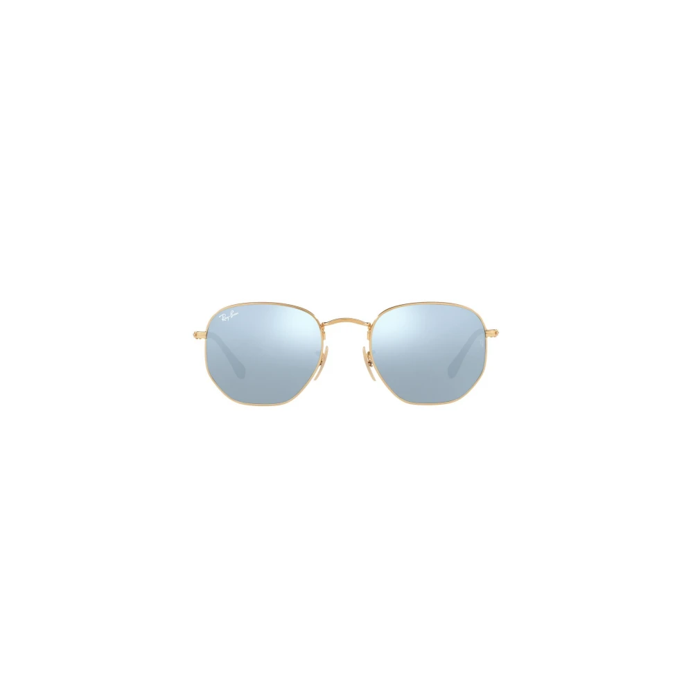Ray-Ban Unisex Sunglass Hexagonal Flat Lenses - Frame color: Arista Gold, Lens color: Solid Color - Image 6