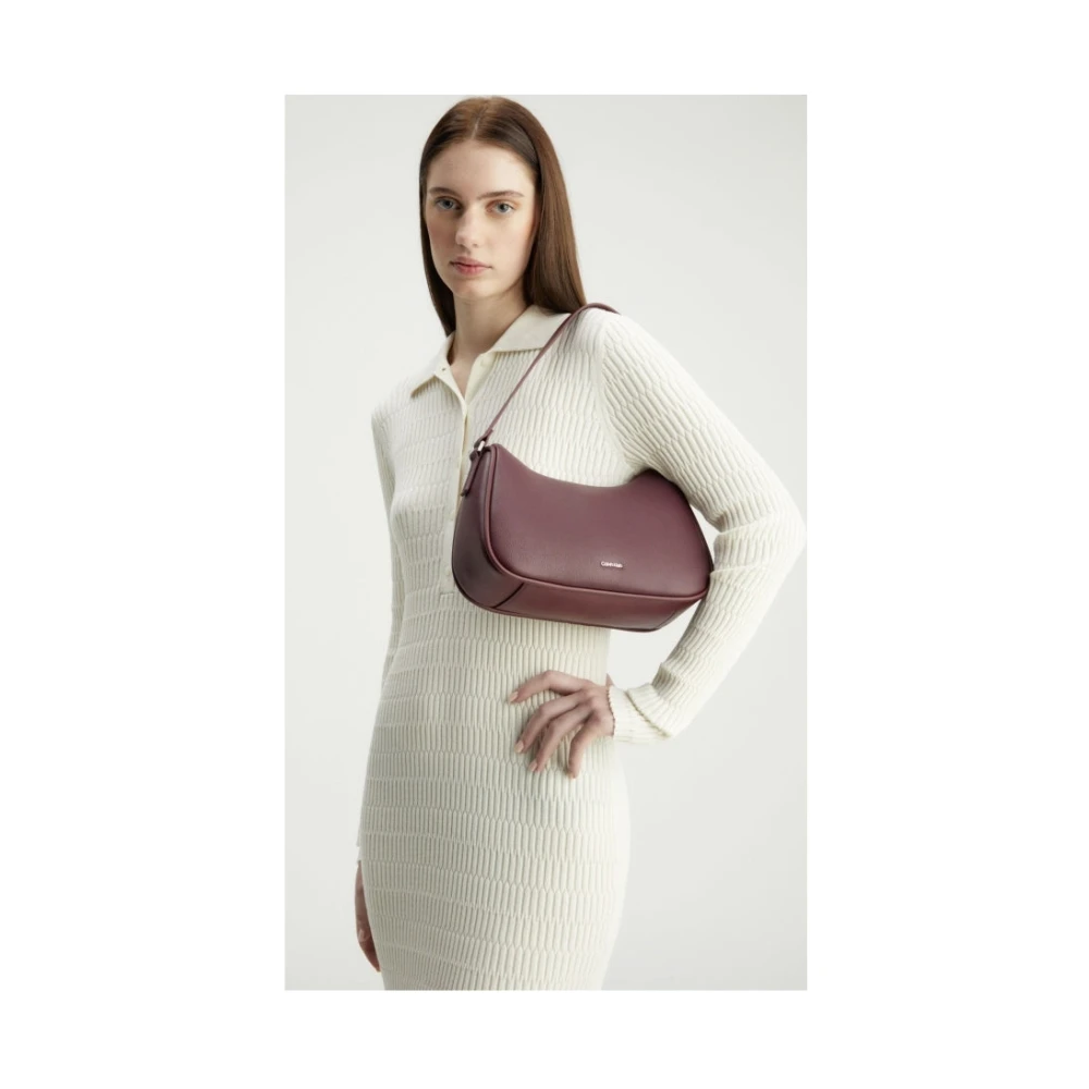 Calvin Klein Rode Schoudertas voor Vrouwen Red Dames