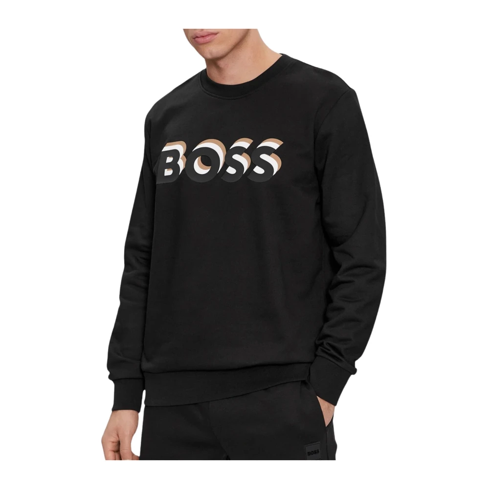 Boss Soleri 07 Sweatshirt Black Heren