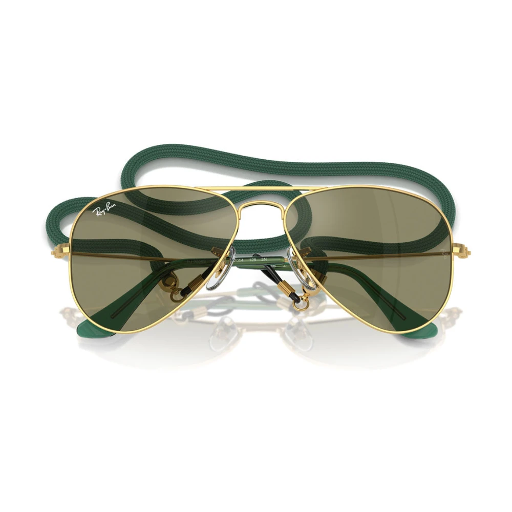 Ray-Ban Unisex Yellow Sunglasses, 52 Mm, Rj9506s Aviator