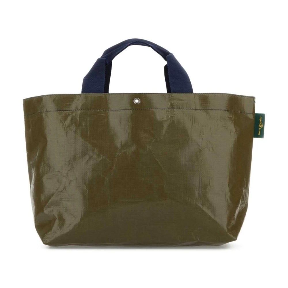 Hervé Chapelier 2012Pp Army Green Shopping Bag Green, Dam