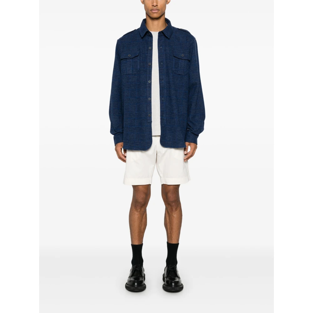 Sease Stijlvolle Casual Overhemden voor Mannen Blue Heren
