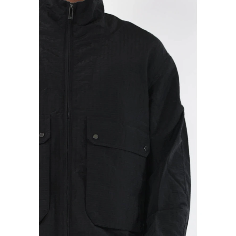 Emporio Armani Winter Jackets Black Heren