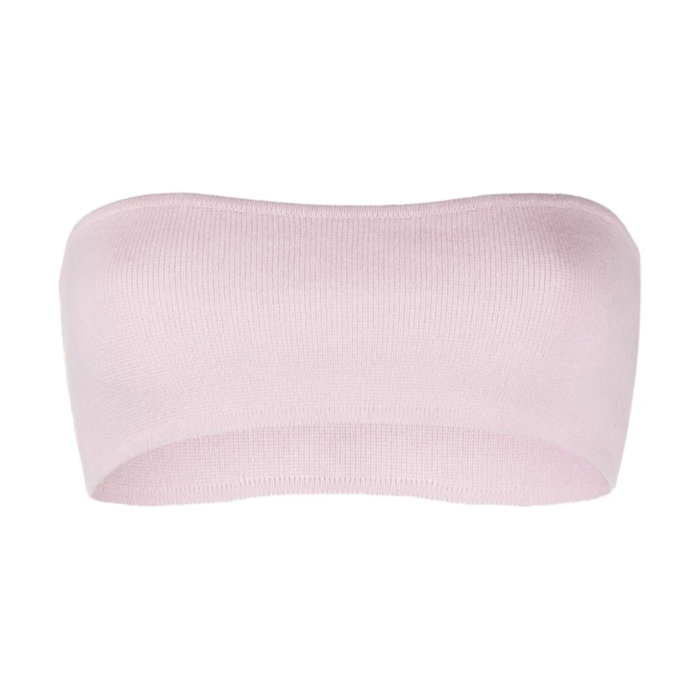 Allude Stylish Design Roze Top Pink Dames