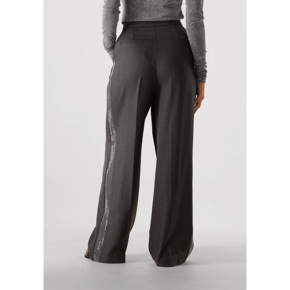 Aaiko Paillet Glamour Broek voor Vrouwen Gray Dames
