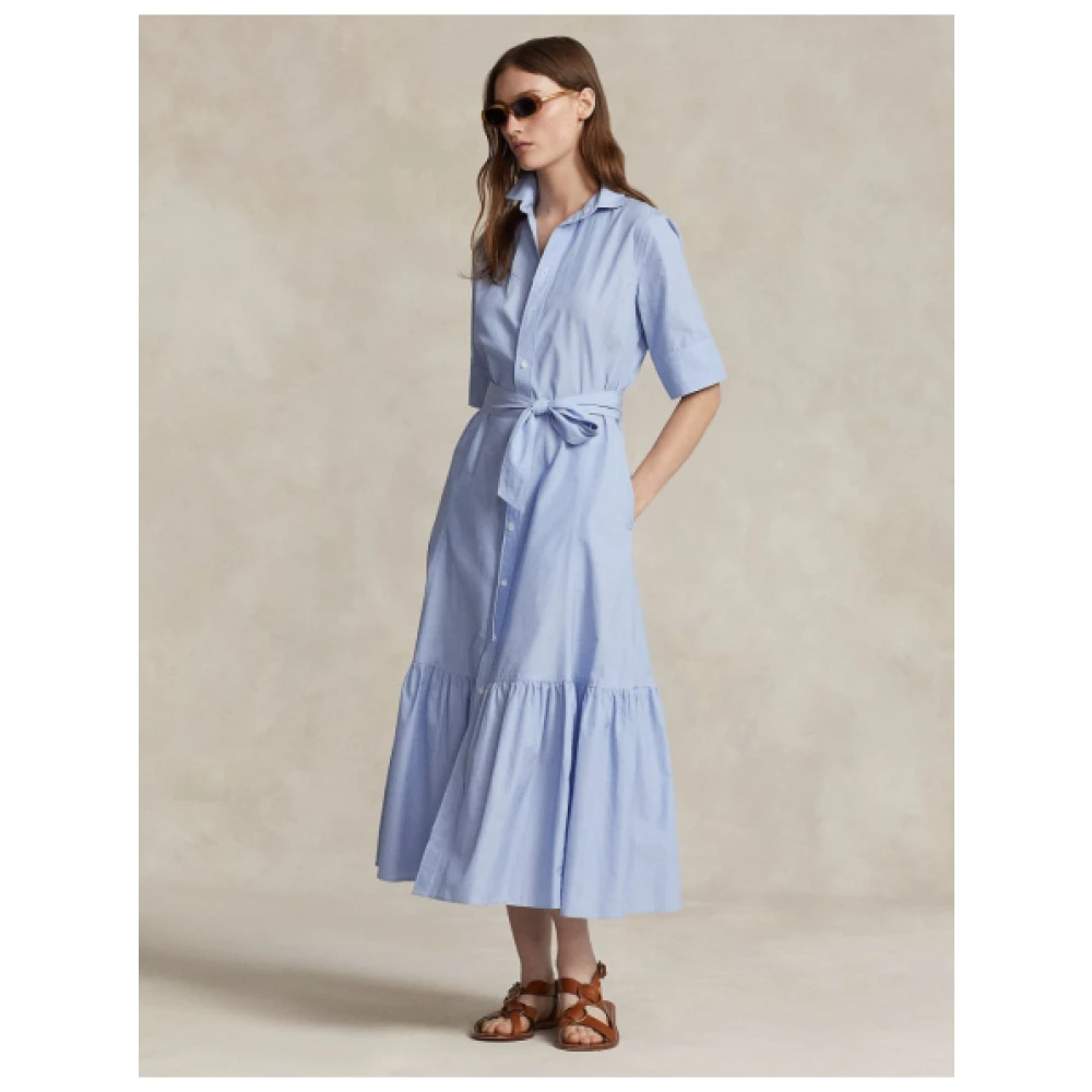 Polo Ralph Lauren Shirt Dresses Blue Dames