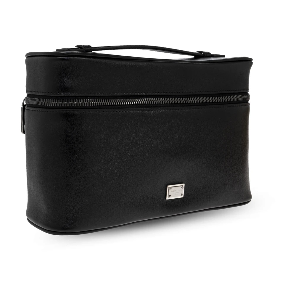 Dolce & Gabbana Leren handtas Black Heren