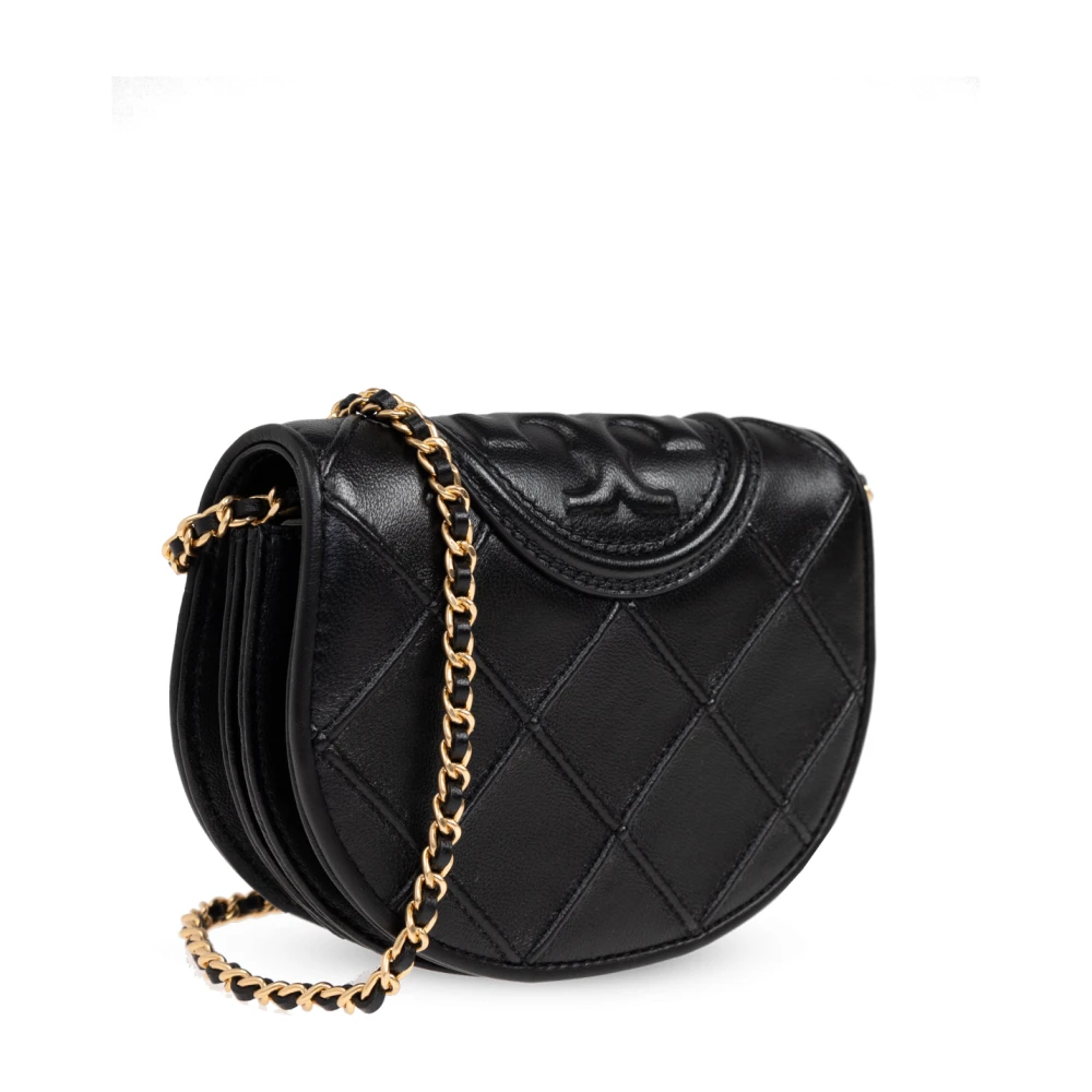 TORY BURCH Portemonnee aan een band Black Dames