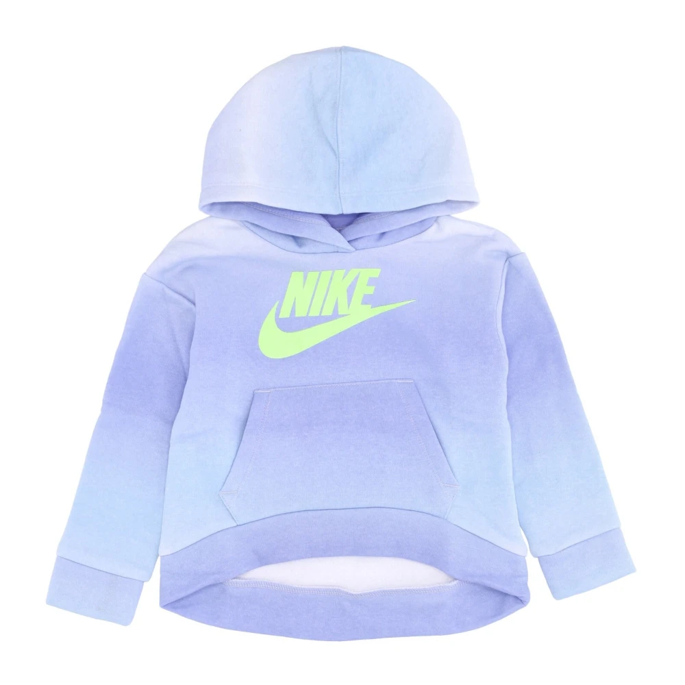 Nike Flickor Club Po Hoodie Ljus Tistel Purple, Flicka