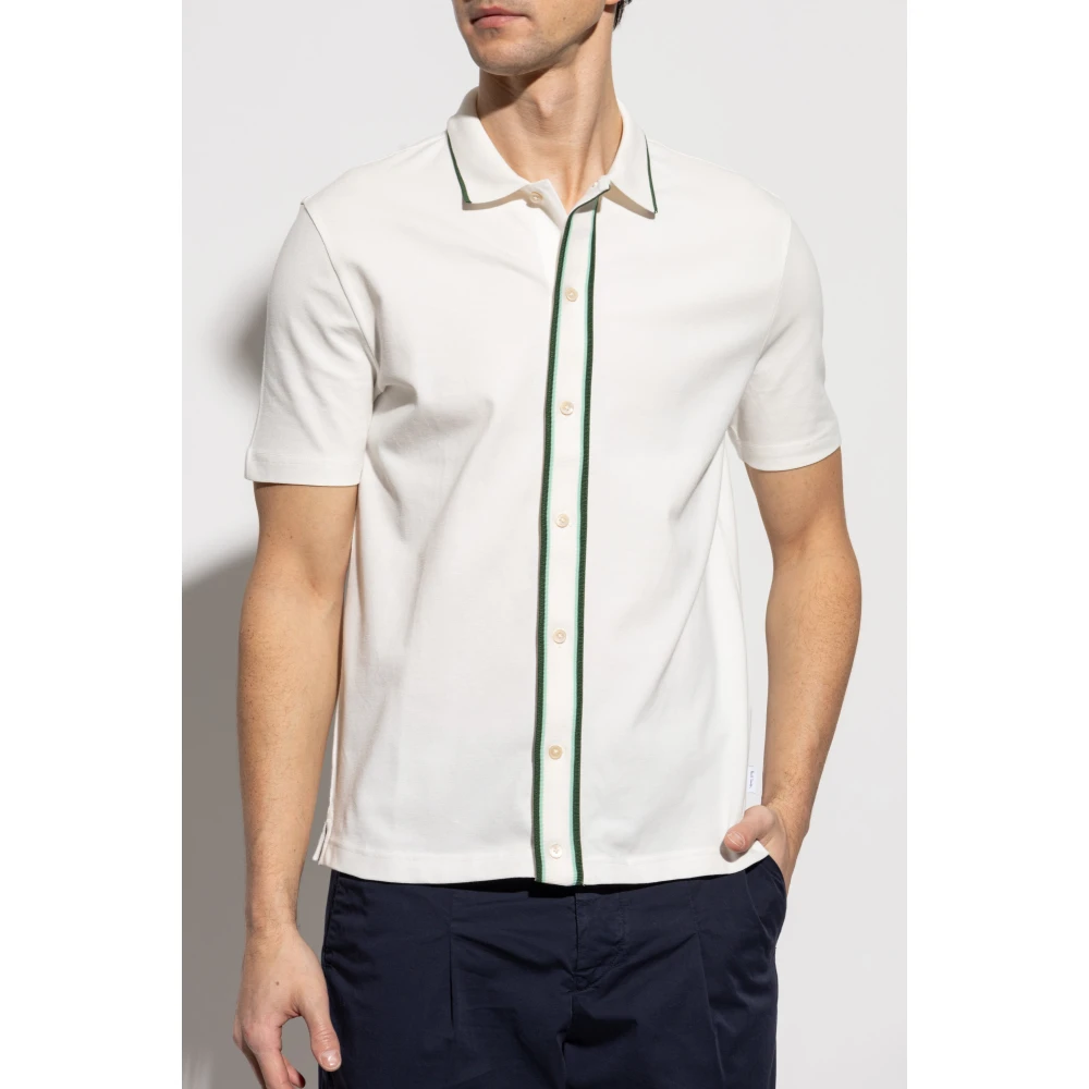 PS By Paul Smith Katoenen overhemd White Heren