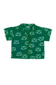 Camicia manica corta verde - Corda di vela