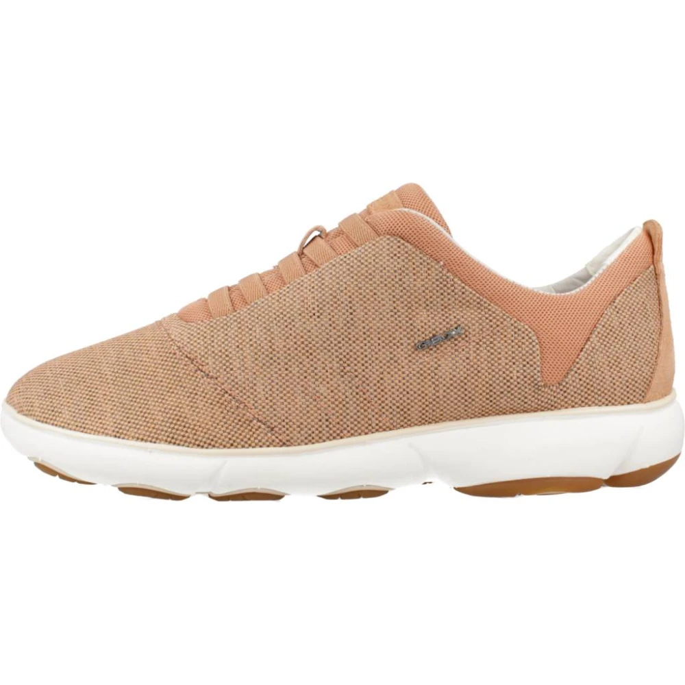 Geox Stijlvolle Nebula Damessneakers Dames Schoenen Oranje