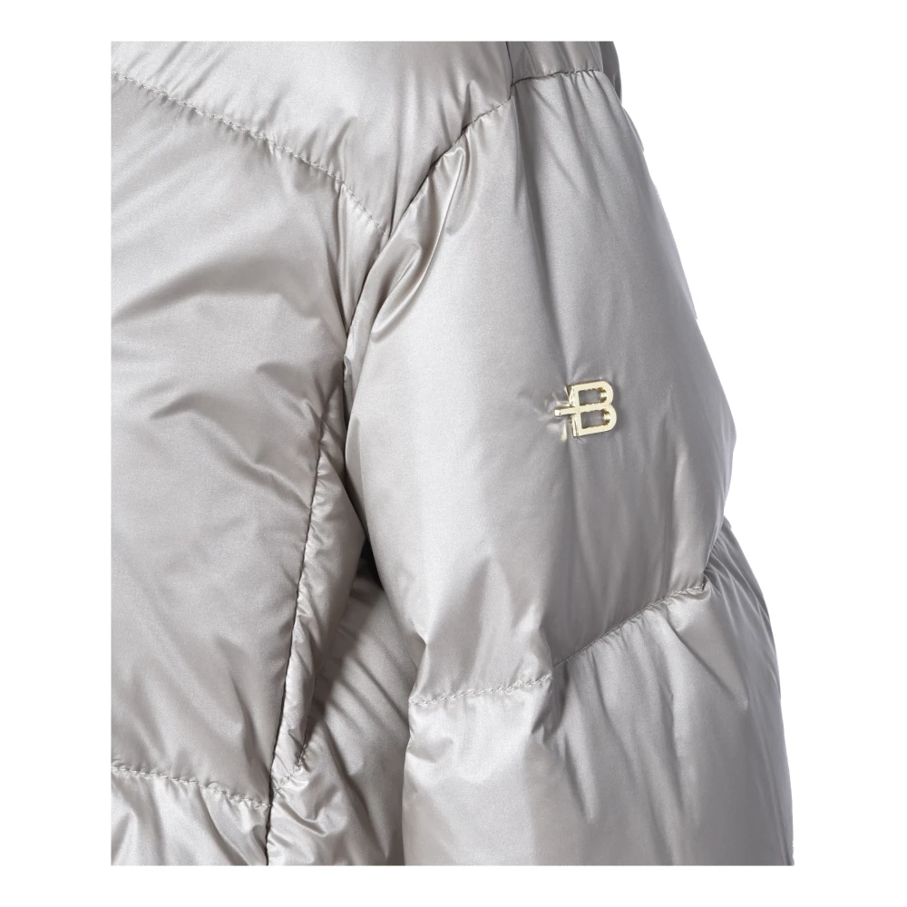 Baldinini Down Jacket Gray Dames