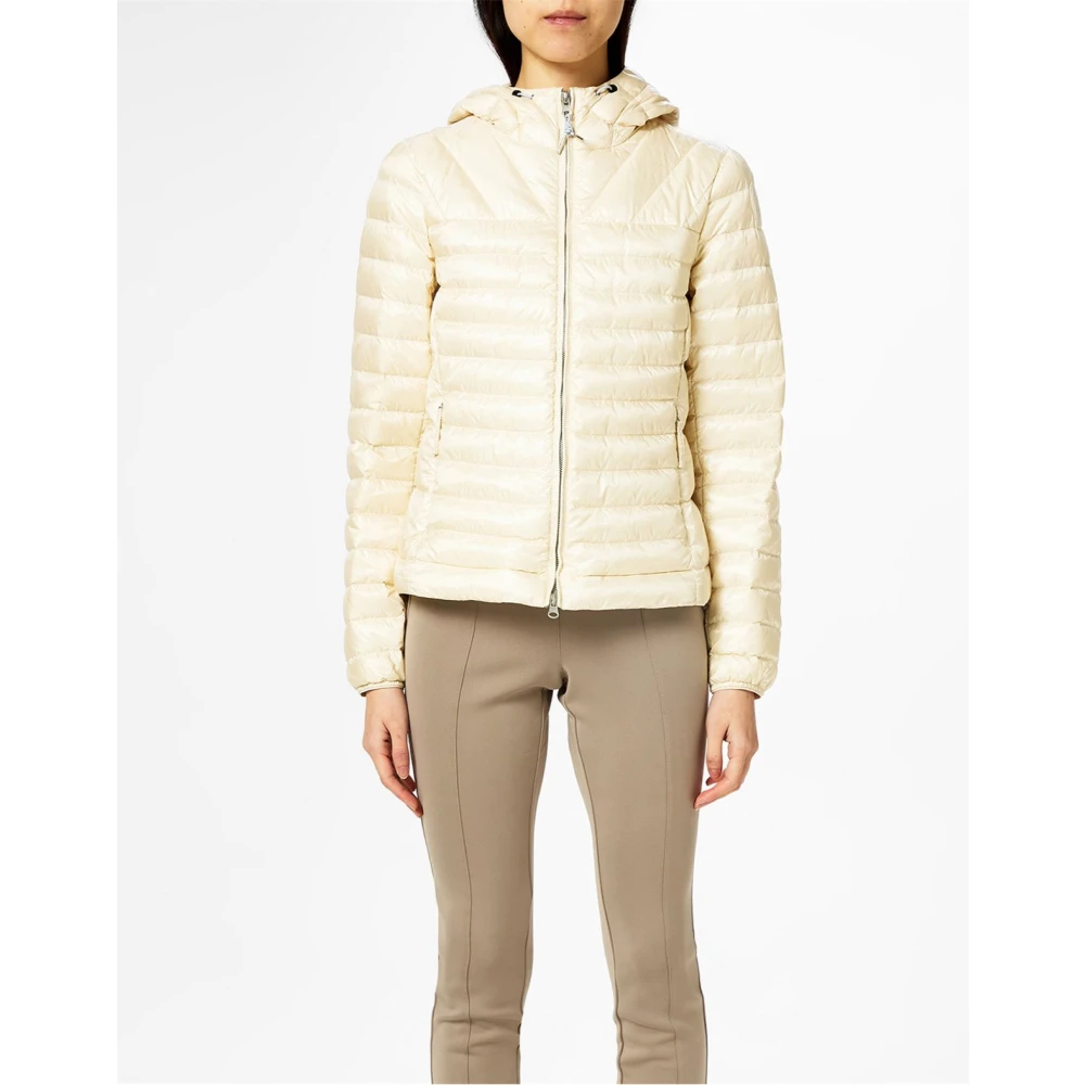 Parajumpers Moonbeam Donsjas Rits Logo White Dames