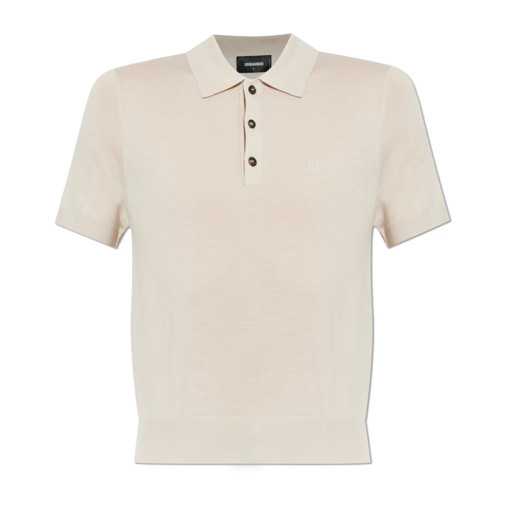 Dsquared2 Uomo Beige Top, 3XL, New,