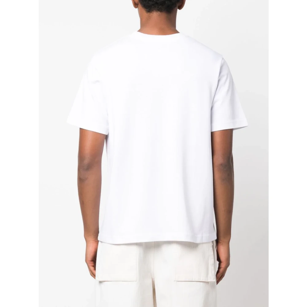 Casablanca Crewneck T-shirt White Heren