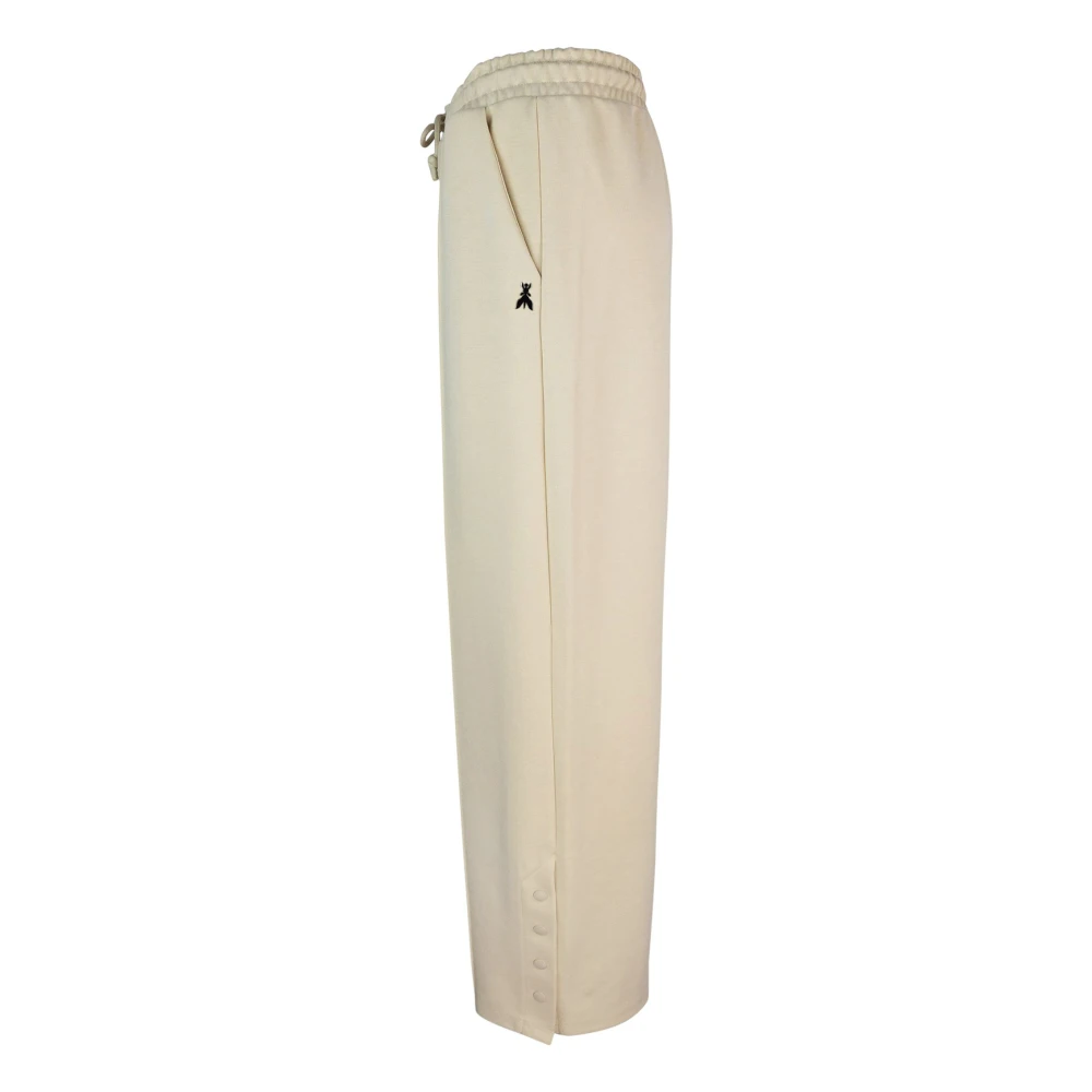 PATRIZIA PEPE Decoratieve Snap Broek Beige Dames