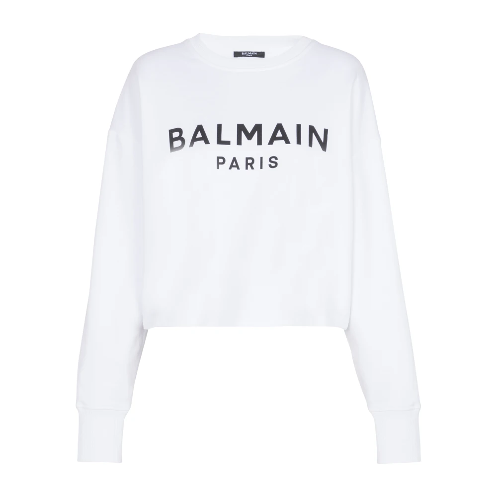 Balmain Paris sweatshirt White, Dam