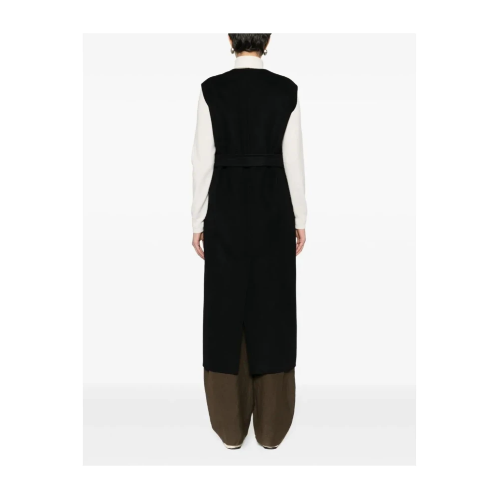 Max Mara Blauwe Stijlvolle Jurk Black Dames