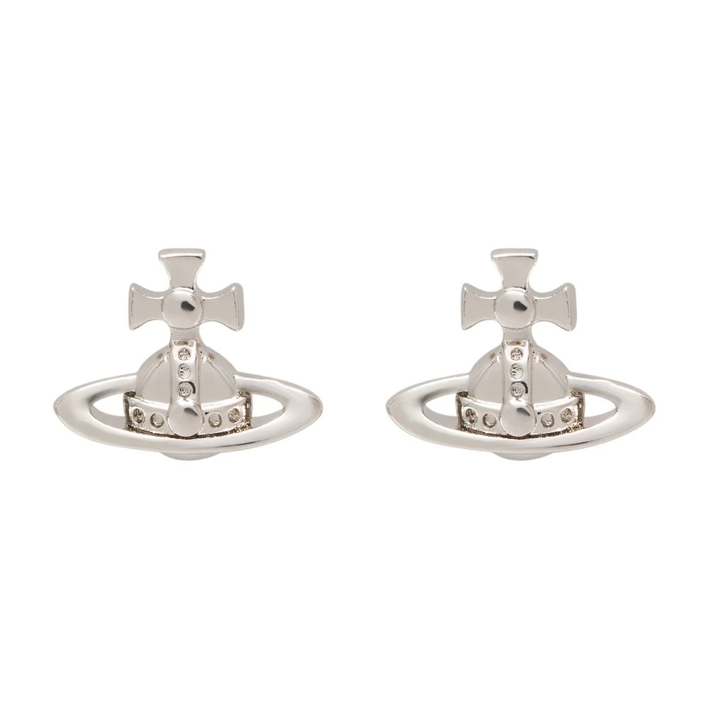 Vivienne Westwood Earrings, Female, One Size, Lorelei Stud Earrings Gray