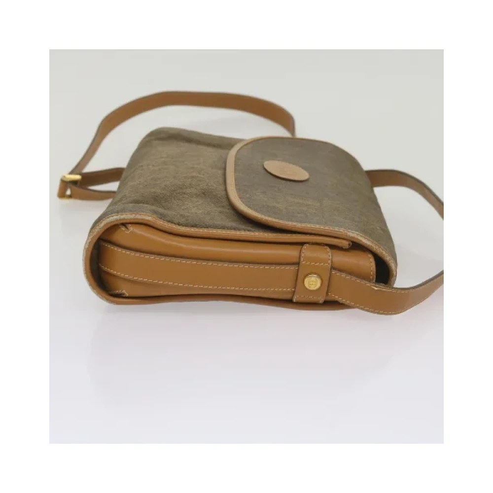 Gucci Vintage Pre-owned Cotton gucci-bags Brown Dames