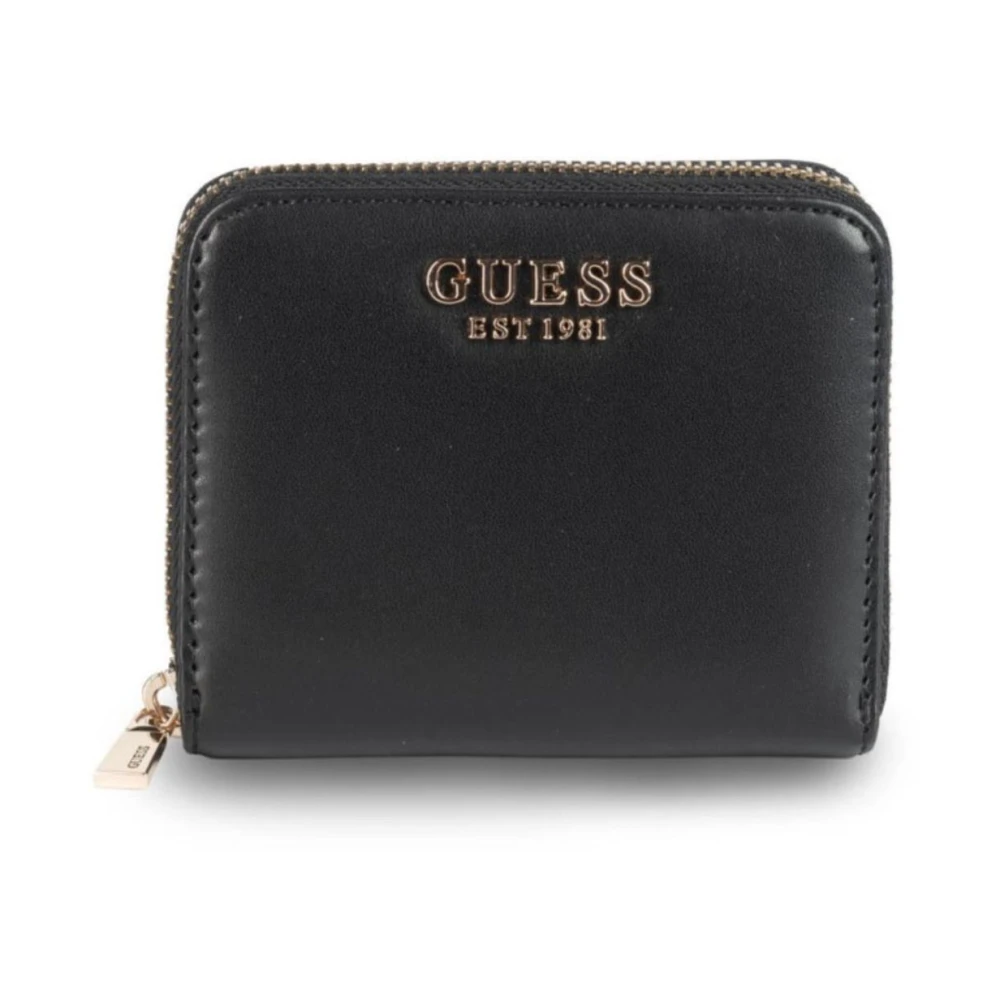 Guess Zwarte Portemonnee met Muntvak Black Dames