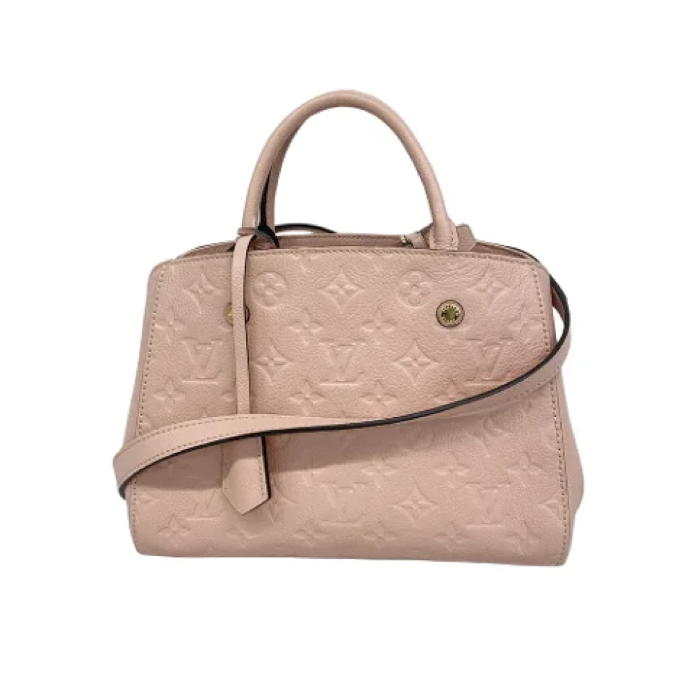 Louis Vuitton Vintage Pre-owned Canvas louis-vuitton-bags Pink Dames