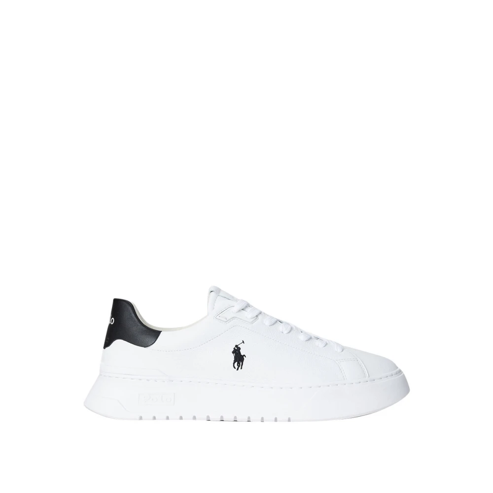 Ralph Lauren Uomo Bianco Scarpe, 44 Eu, New,